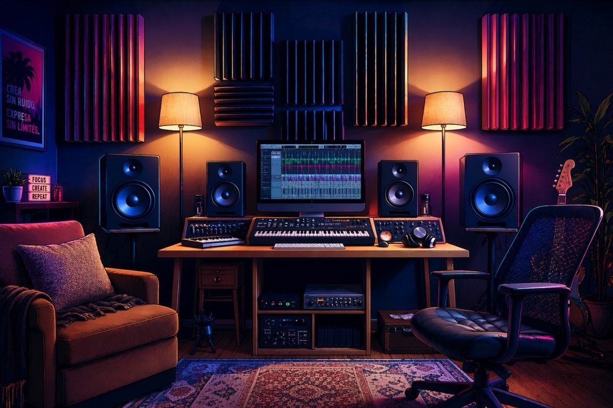 Cómo armar un home studio funcional (y elegir bien tu equipo)